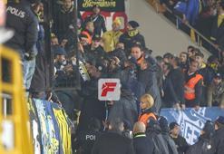 Fenerbahçe tribününde kavga çıktı! 2 yaralı var