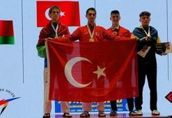 Ömer Faruk Dayıoğlu'ndan altın, Rahmet Baran Şimşek'ten gümüş madalya