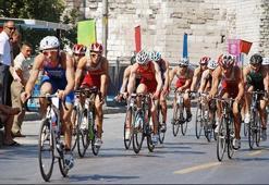 Önce miting sonra triatlon