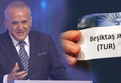 Ahmet Çakar kurayı çekti! İşte Beşiktaş'ın rakibi...