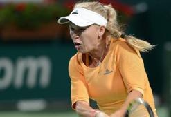Sürpriz yok Wozniacki var