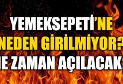 Yemeksepeti üyeleri şokta! Yemeksepeti neden açılmıyor?