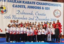 Balkan Karate Şampiyonası'nda 26 madalya