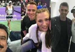 Ünlüler Maria Sharapova için akın etti!