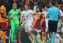 Jedvaj, Diagne'yi çıldırttı! Galatasaray-Lokomotiv Moskova maçı sonrası olay