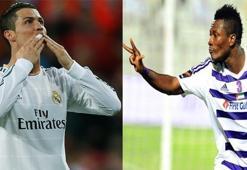 En golcüler Ronaldo ve Gyan