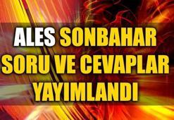 2017-ALES soru ve cevapları | Ales sonuçları ne zaman açıklanacak?