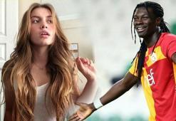 Aleyna Tilki'den Gomis'e jest!