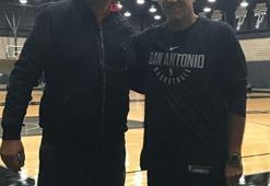 Ergin Ataman, Spurs antrenmanında