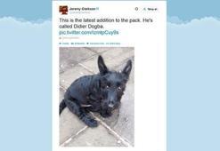 Ünlü sunucu, köpeğine Didier "Dogba" ismini verdi