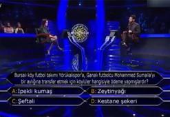 "Mohammed Sumaila" sorusu yarışmacıyı 60 binden etti!