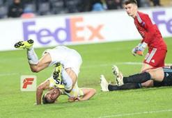 Fenerbahçe-Dinamo Zagreb maçından kareler