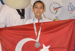 Nehir Güneş'ten gümüş madalya