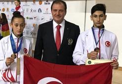 Genç tekvandoculardan Avrupa Şampiyonası'nda 2 altın madalya