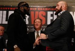 Fury ve Wilder unvan maçı öncesi buluştu