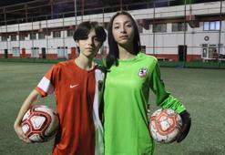 Tek yumurta ikizi kız kardeşlerin hedefi futbolda milli forma