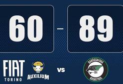 Fiat Turin: 60 - Darüşşafaka: 89