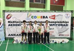 Badminton Akdeniz Şampiyonası'nda Osmangazi rüzgarı