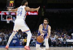Furkan Korkmaz'lı Philadelphia, Oklahoma City'yi deplasmanda geçti