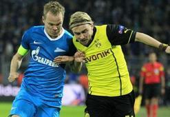 Dortmund çeyrek finalde: 1-2