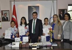 Şampiyon atıcılardan Eskici'ye ziyaret