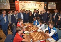 “Dünya Çocuk Satranç Olimpiyatı” Konya'da başladı