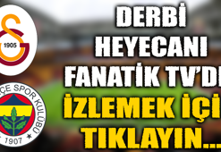 Galatasaray-Fenerbahçe maçı canlı yayın!