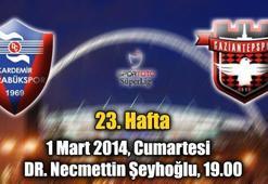 Karabükspor-Gaziantepspor