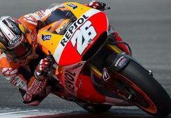 Sepang'ta ikinci günün lideri Pedrosa