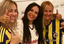 Fenerbahçe ve Beşiktaş formalı güzeller İtalya'yı salladı