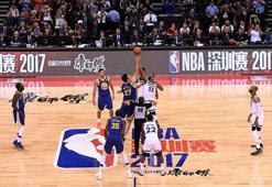 Çin'de Golden State Warriors şov