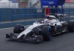 En hızlısı Button ile Mclaren