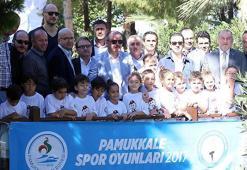 Pamukkale Spor Oyunları antik havuzdaki milli dalışla tanıtıldı