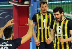 Voleybolda çeyrek final galibiyeti! 3-0