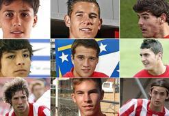 Atletico Madrid altyapısının 30 yıldızı