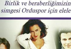 Orduspor'a destek gecesi