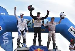 Enduro plaj etabının kazananı Travis Teasdale