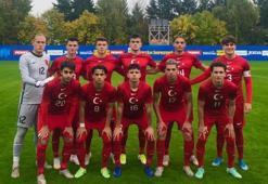 18 Yaş Altı Milli Futbol Takımı, Romanya'ya 1-0 yenildi