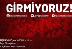 Antalyaspor taraftar grubundan milli maça gitmeme kararı