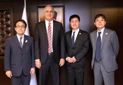 Japon temsilcilerden TVF'ye ziyaret