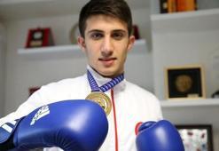 Dünya şampiyonu genç boksörün hedefi olimpiyat