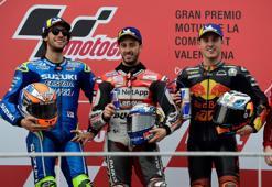 Valencia'da zafer Dovizioso'nun