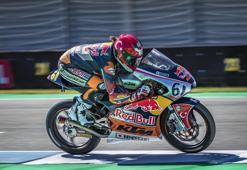 Moto3'te yarıÅan Can Öncü'den tarihi baÅarı!