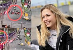 Formula 3'de korkunç kaza