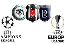 Beşiktaş, Medipol Başakşehir ve Atiker Konyaspor'un Avrupa'daki maçları saat kaçta?