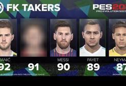 PES 2018'de en iyi frikikçi! Türk yıldız 2. sırada