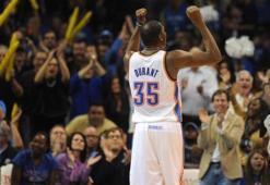 Durant, Oklahoma City Thunder'ı sırtladı
