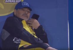 Maradona'nın zor anları...