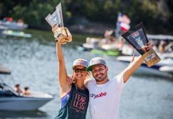 Red Bull Cliff Diving'in dördüncü ayağında, zafer Aldridge'in