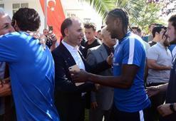 Trabzonspor'da bayramlaşma töreni